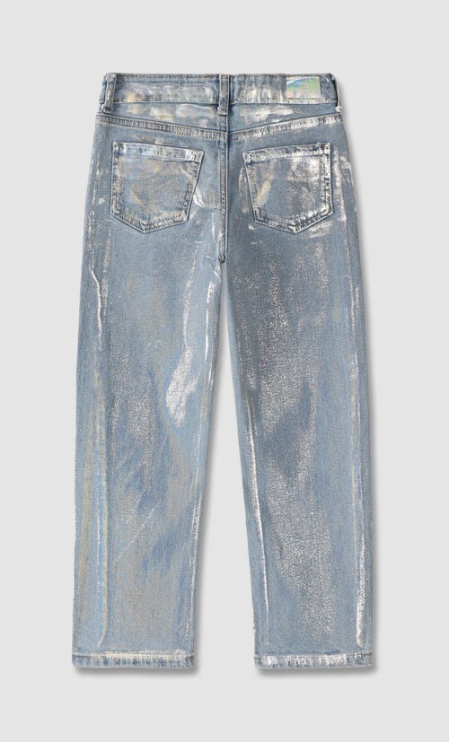 Jeans Straight Con Foil